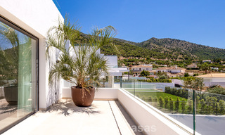 Newly built contemporary luxury villa with sea views for sale in Mijas, Costa del Sol 802162 