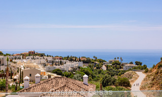 Newly built contemporary luxury villa with sea views for sale in Mijas, Costa del Sol 802166 