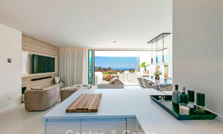 Modern garden apartment with sea views for sale in an exclusive boutique development near Marbella 802603 