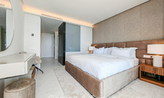 Modern garden apartment with sea views for sale in an exclusive boutique development near Marbella 802605 