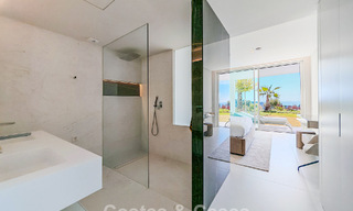 Modern garden apartment with sea views for sale in an exclusive boutique development near Marbella 802607 