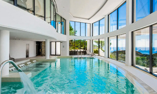 Modern garden apartment with sea views for sale in an exclusive boutique development near Marbella 802618 