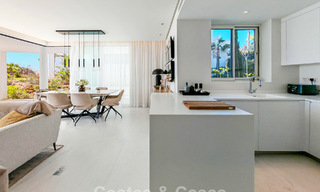 Modern garden apartment with sea views for sale in an exclusive boutique development near Marbella 802622 