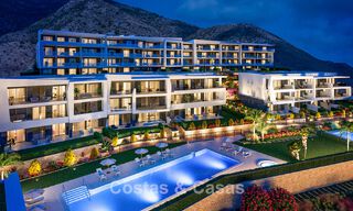Modern luxury sea-view apartments in El Higuerón, a resort-style development in Fuengirola, Costa del Sol 802673 