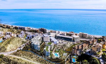 Modern luxury sea-view apartments in El Higuerón, a resort-style development in Fuengirola, Costa del Sol 802676