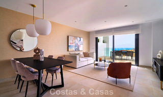 Modern luxury sea-view apartments in El Higuerón, a resort-style development in Fuengirola, Costa del Sol 802679 