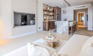Renovated designer apartment with panoramic sea views for sale in La Quinta, Marbella - Benahavís 802692 