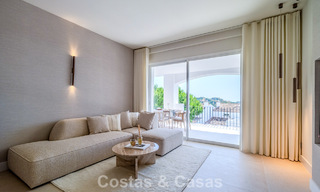 Renovated designer apartment with panoramic sea views for sale in La Quinta, Marbella - Benahavís 802697 