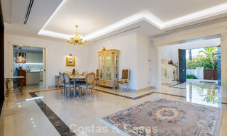 Classic Mediterranean Villa for sale just metres from the beach and golf course on the new golden mile between Marbella and Estepona 802718 