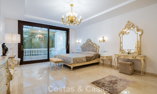 Classic Mediterranean Villa for sale just metres from the beach and golf course on the new golden mile between Marbella and Estepona 802719 