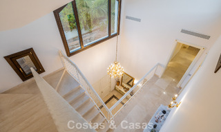 Classic Mediterranean Villa for sale just metres from the beach and golf course on the new golden mile between Marbella and Estepona 802721 