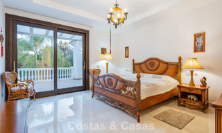 Classic Mediterranean Villa for sale just metres from the beach and golf course on the new golden mile between Marbella and Estepona 802722 