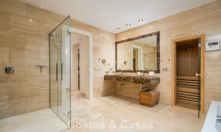 Classic Mediterranean Villa for sale just metres from the beach and golf course on the new golden mile between Marbella and Estepona 802728 