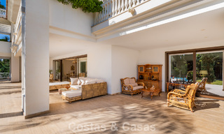 Classic Mediterranean Villa for sale just metres from the beach and golf course on the new golden mile between Marbella and Estepona 802736 