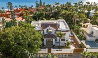 Classic Mediterranean Villa for sale just metres from the beach and golf course on the new golden mile between Marbella and Estepona 802738 