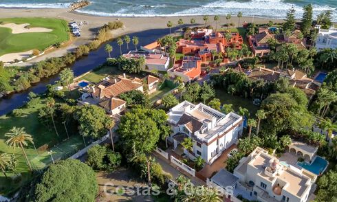 Classic Mediterranean Villa for sale just metres from the beach and golf course on the new golden mile between Marbella and Estepona 802741
