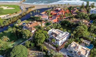 Classic Mediterranean Villa for sale just metres from the beach and golf course on the new golden mile between Marbella and Estepona 802741 