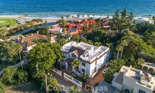 Classic Mediterranean Villa for sale just metres from the beach and golf course on the new golden mile between Marbella and Estepona 802744 
