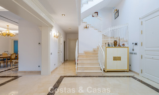Classic Mediterranean Villa for sale just metres from the beach and golf course on the new golden mile between Marbella and Estepona 802746 