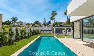 Luxury modern designer villa with swimming pool for sale on the New Golden Mile, Close to San Pedro - Marbella 802797 