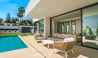 Luxury modern designer villa with swimming pool for sale on the New Golden Mile, Close to San Pedro - Marbella 802798 