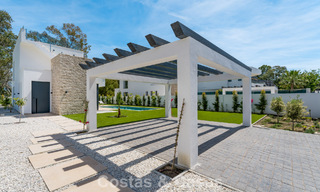 Luxury modern designer villa with swimming pool for sale on the New Golden Mile, Close to San Pedro - Marbella 802800 