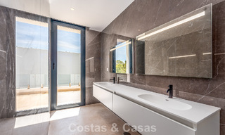 Luxury modern designer villa with swimming pool for sale on the New Golden Mile, Close to San Pedro - Marbella 802804 