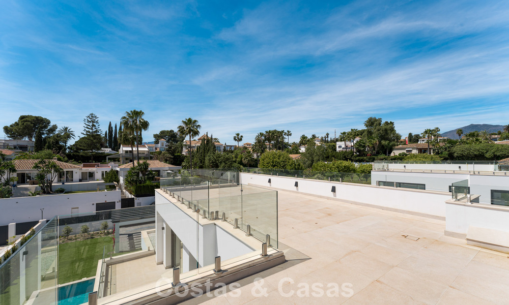 Luxury modern designer villa with swimming pool for sale on the New Golden Mile, Close to San Pedro - Marbella 802809