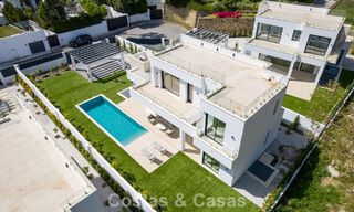 Luxury modern designer villa with swimming pool for sale on the New Golden Mile, Close to San Pedro - Marbella 802810 