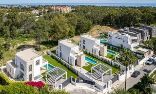Luxury modern designer villa with swimming pool for sale on the New Golden Mile, Close to San Pedro - Marbella 802812 