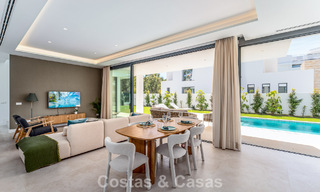Luxury modern designer villa with swimming pool for sale on the New Golden Mile, Close to San Pedro - Marbella 802815 