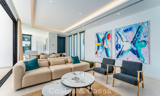 Luxury modern designer villa with swimming pool for sale on the New Golden Mile, Close to San Pedro - Marbella 802819 