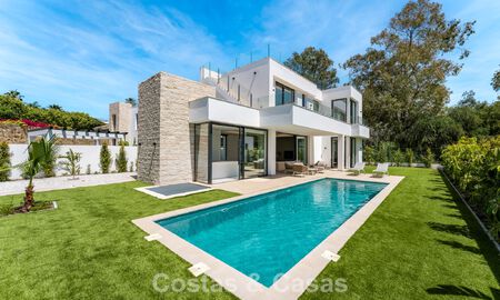 Luxury modern designer villa with swimming pool for sale on the New Golden Mile, Close to San Pedro - Marbella 802830