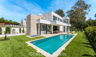 Luxury modern designer villa with swimming pool for sale on the New Golden Mile, Close to San Pedro - Marbella 802830 