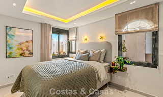 Luxuriously renovated sea-view apartment for sale in a gated community on Marbella’s Golden Mile 802849 