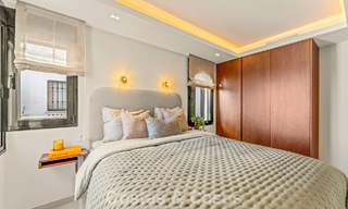 Luxuriously renovated sea-view apartment for sale in a gated community on Marbella’s Golden Mile 802850 
