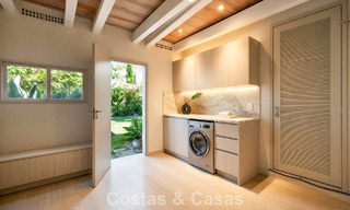 Semi-detached villa with excellent potential for sale, frontline golf in Nueva Andalucía, Marbella 802863 