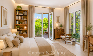 Semi-detached villa with excellent potential for sale, frontline golf in Nueva Andalucía, Marbella 802876 