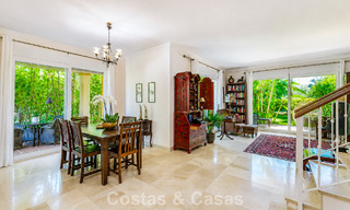 Semi-detached villa with excellent potential for sale, frontline golf in Nueva Andalucía, Marbella 802879 