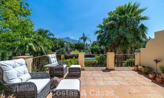 Semi-detached villa with excellent potential for sale, frontline golf in Nueva Andalucía, Marbella 802886 