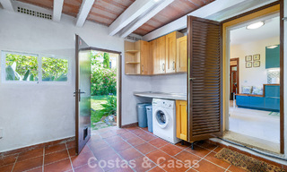 Semi-detached villa with excellent potential for sale, frontline golf in Nueva Andalucía, Marbella 802890 