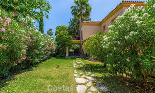Semi-detached villa with excellent potential for sale, frontline golf in Nueva Andalucía, Marbella 802916 