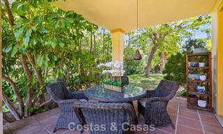 Semi-detached villa with excellent potential for sale, frontline golf in Nueva Andalucía, Marbella 802918 