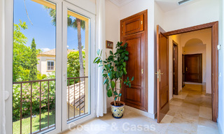 Semi-detached villa with excellent potential for sale, frontline golf in Nueva Andalucía, Marbella 802922 