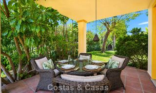 Semi-detached villa with excellent potential for sale, frontline golf in Nueva Andalucía, Marbella 802942 