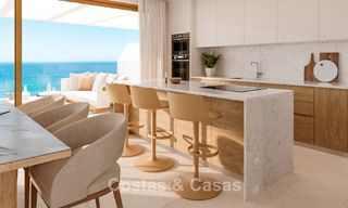 Modern new-build apartments walking distance to the beach with panoramic sea views for sale in La Cala de Mijas, Costa del Sol 802947 