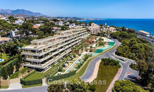 Modern new-build apartments walking distance to the beach with panoramic sea views for sale in La Cala de Mijas, Costa del Sol 802952
