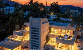 Exclusive, modern duplex penthouse with panoramic sea views for sale in Nueva Andalucía, Marbella 803036 