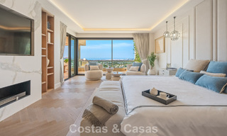 Exclusive, modern duplex penthouse with panoramic sea views for sale in Nueva Andalucía, Marbella 803037 
