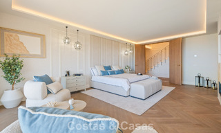 Exclusive, modern duplex penthouse with panoramic sea views for sale in Nueva Andalucía, Marbella 803038 